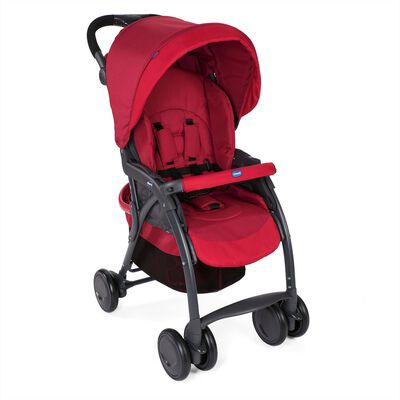 Simplicity Plus Stroller (Scarlet, Red)